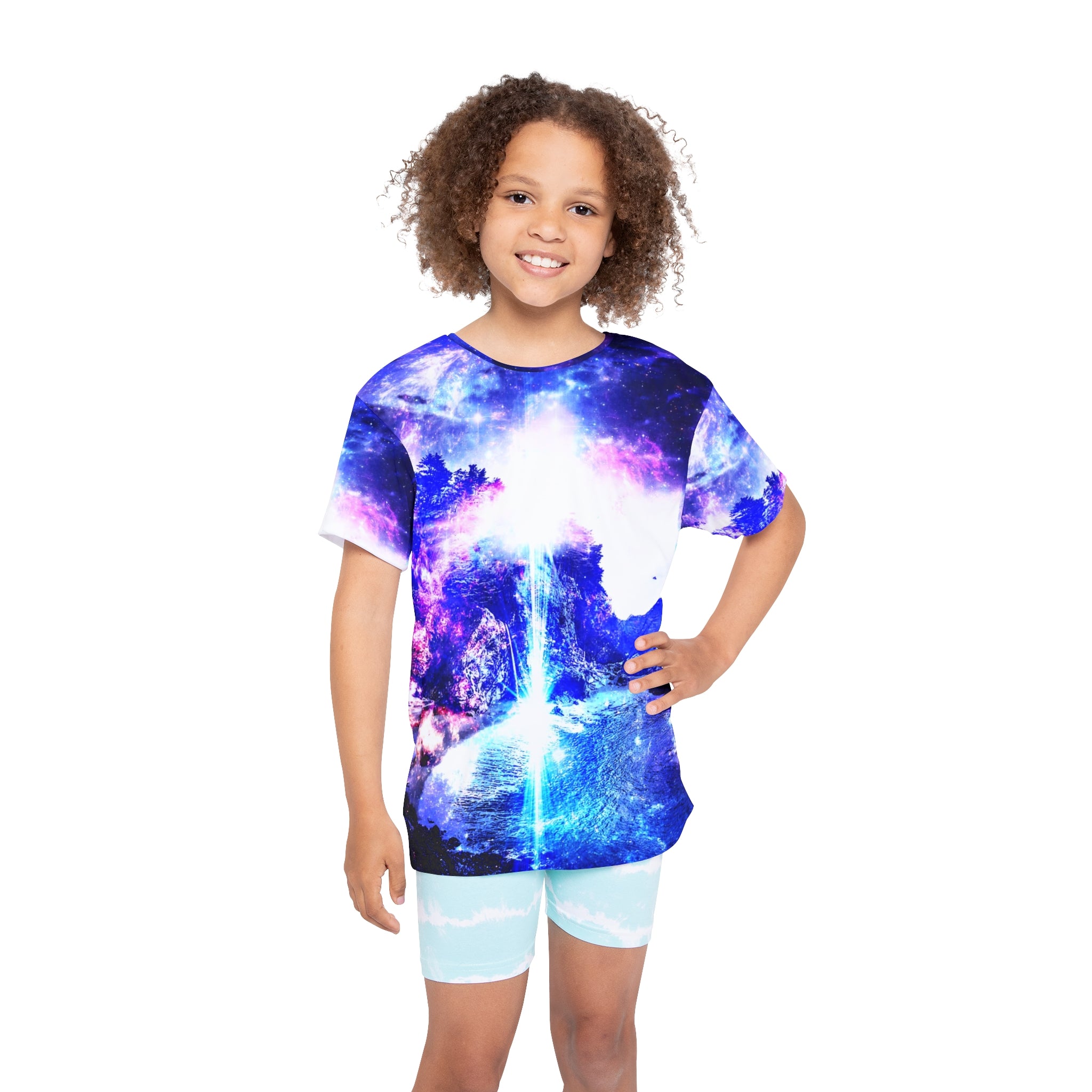 Iridescent Hideaway Cove Dreams Kids Sports Jersey