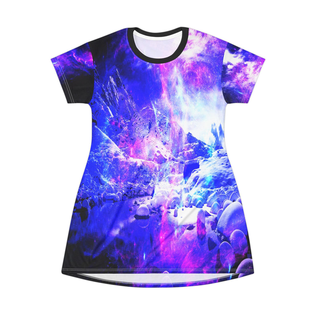 Amethyst Yule Night Dreams T-Shirt Dress