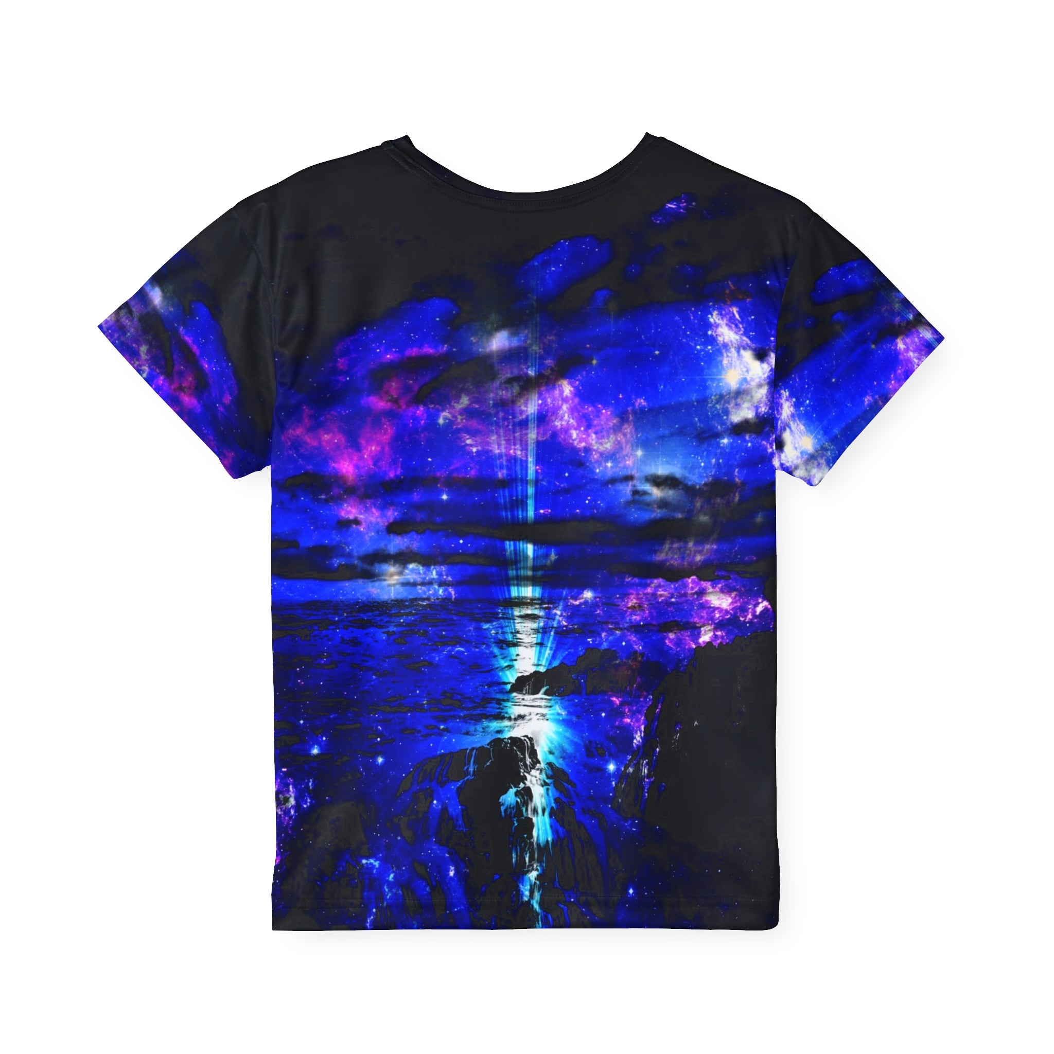 Iridescent Cosmic Falls Dreams Kids Sports Jersey