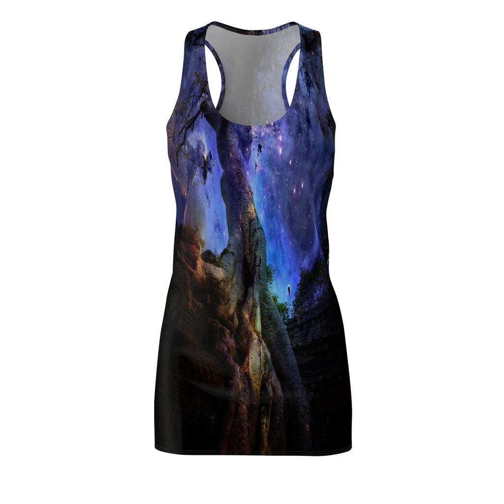 Universal Tree Dreams  Women's Racerback Dress