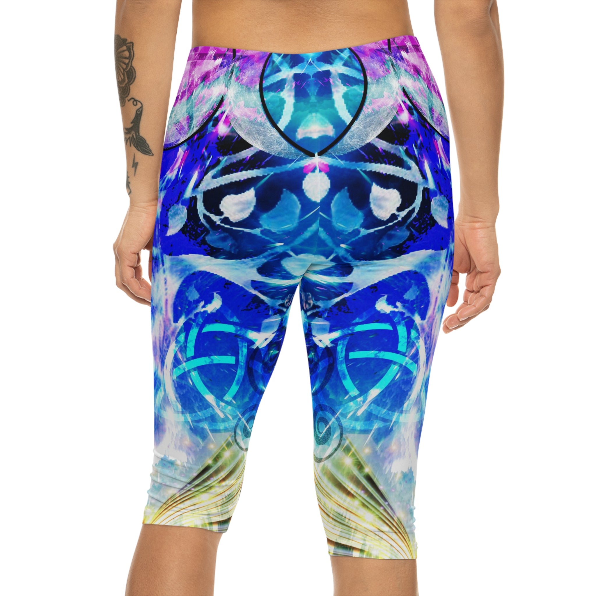 Creation's Celtic Desires Meditations Women's Capri Leggings