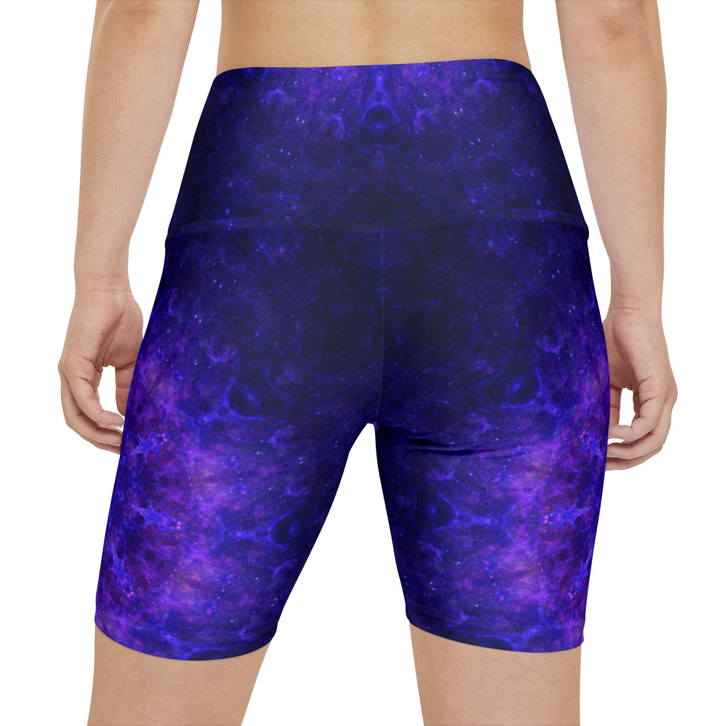 Katerina's Dragon's Eye Desires Women's Workout Shorts