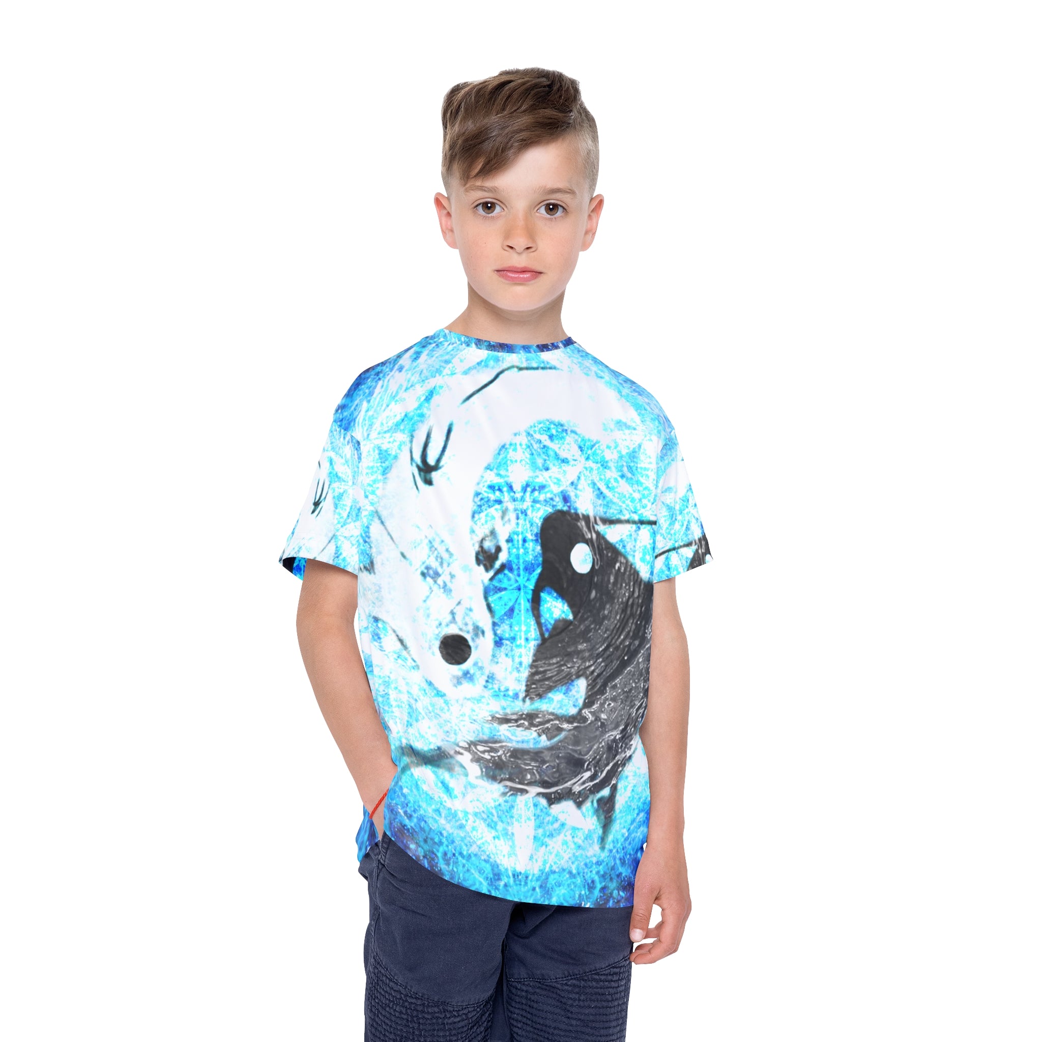 Amen Jin's Atlantean Desires Koi Dreams Kids Sports Jersey