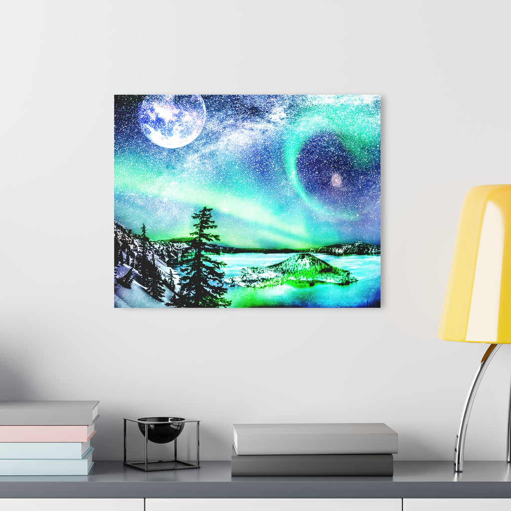 Katerina's Noel Yule Night Dreams Acrylic Prints (French Cleat)