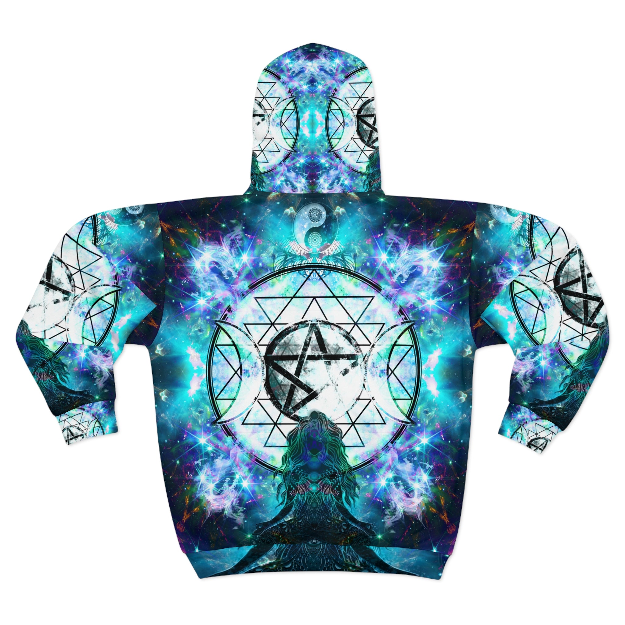 Katerina's Now and Forever Magickal Awakening Meditations Unisex Zip Hoodie