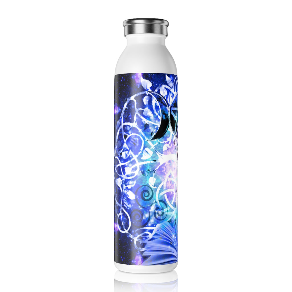 Amen Jin's Katerina's Eros and Psyche Celtic Meditations Slim Water Bottle