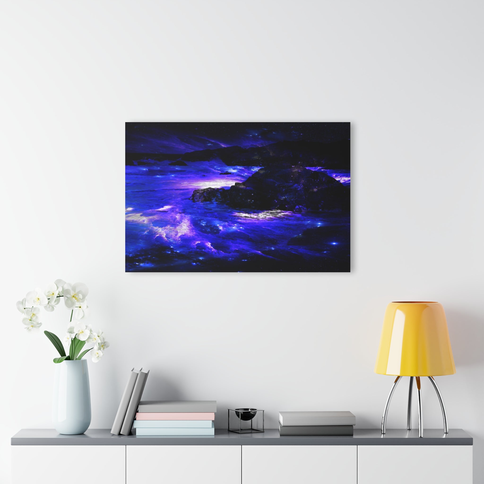 Amethyst Sapphire Indian Ocean Dreams Acrylic Prints (French Cleat)