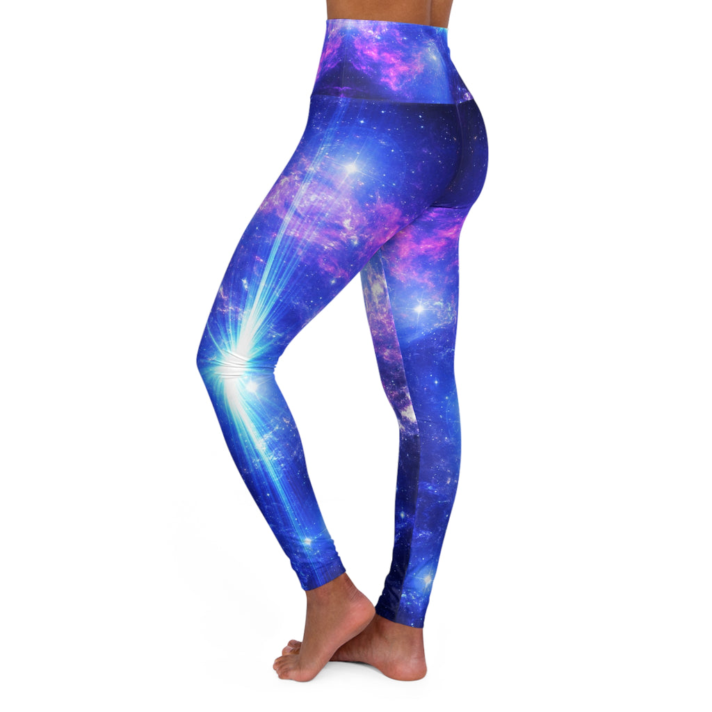 Iridescent Dreams High Waisted Yoga Leggings