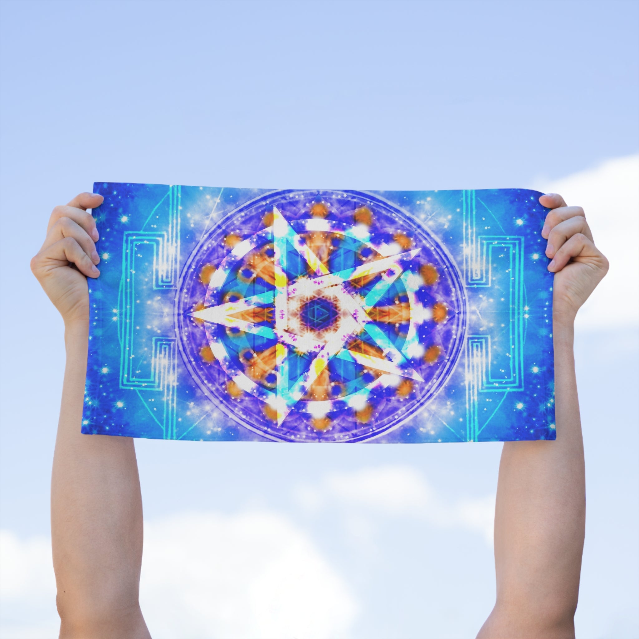 Katerina's Howl's Tomorrow Girl Beltane Meditations Rally Towel, 11x18