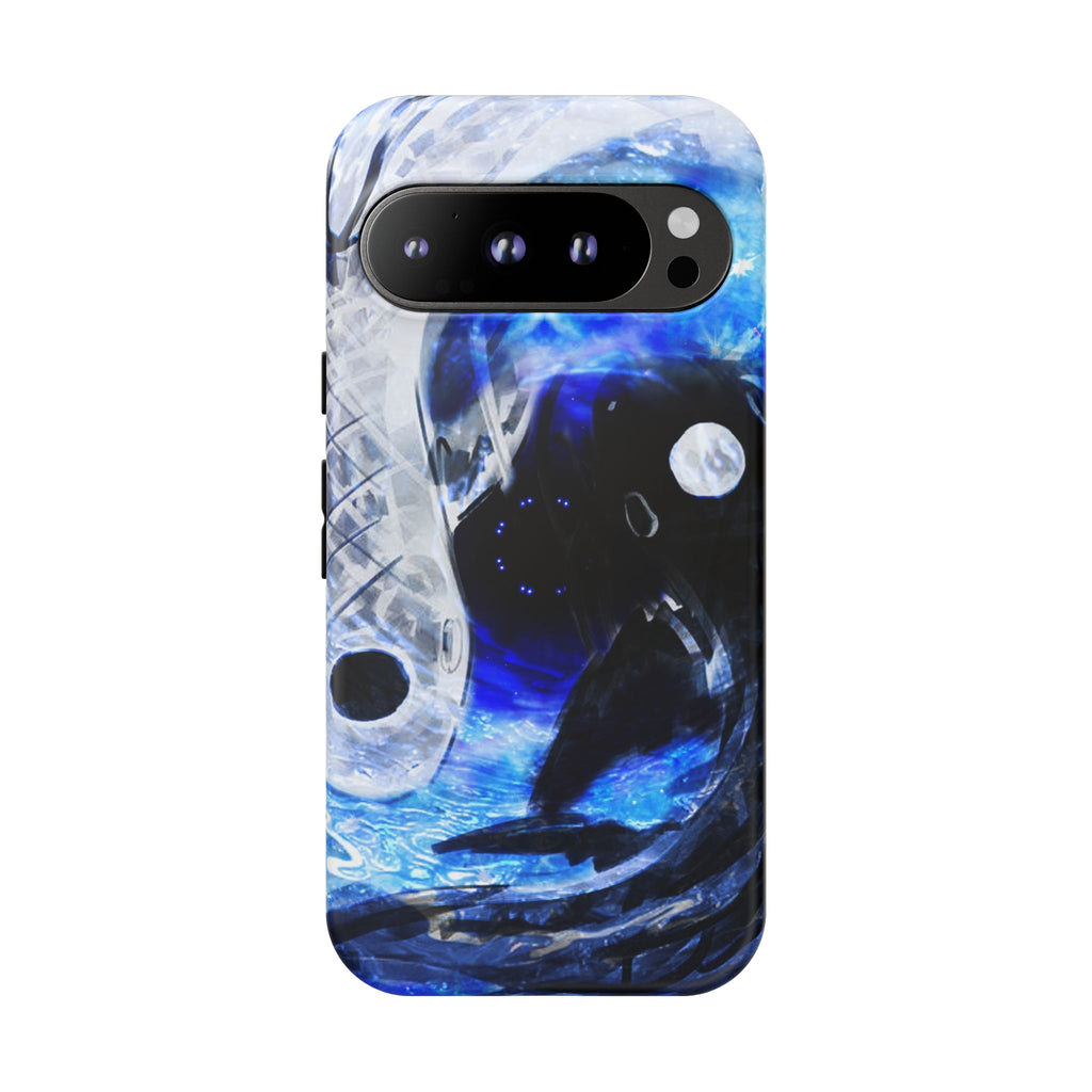 Amen Jin's Kingdome of the Moon Desires Koi Dreams Tough Phone Cases