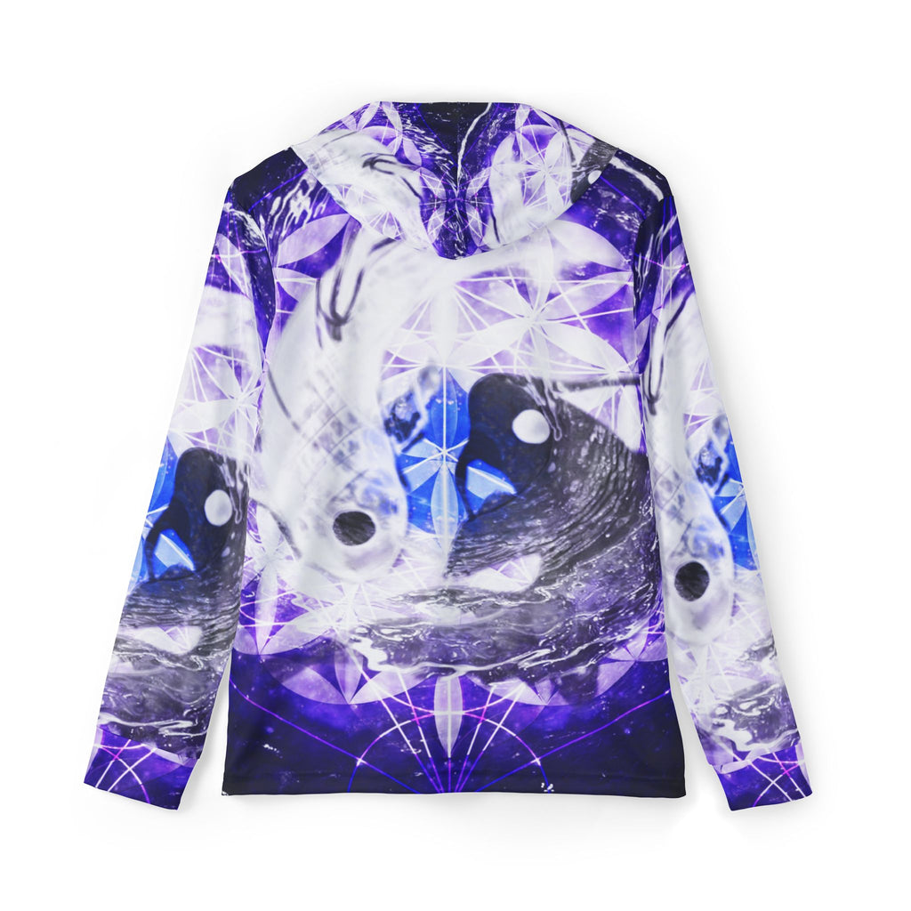 Katerina's We Will Go Home Desires Koi Meditations Men's Warmup Hoodie
