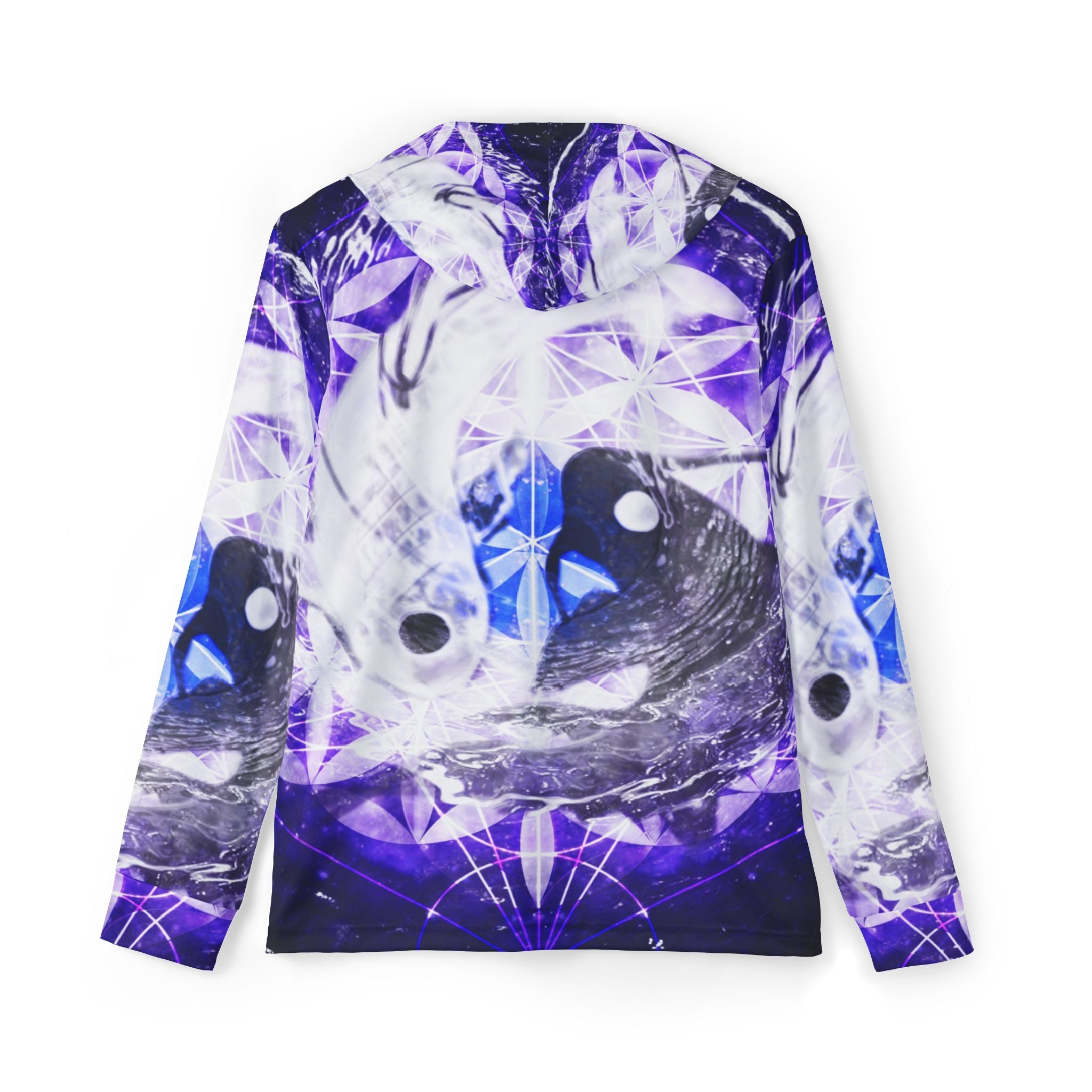Katerina's We Will Go Home Desires Koi Meditations Men's Warmup Hoodie