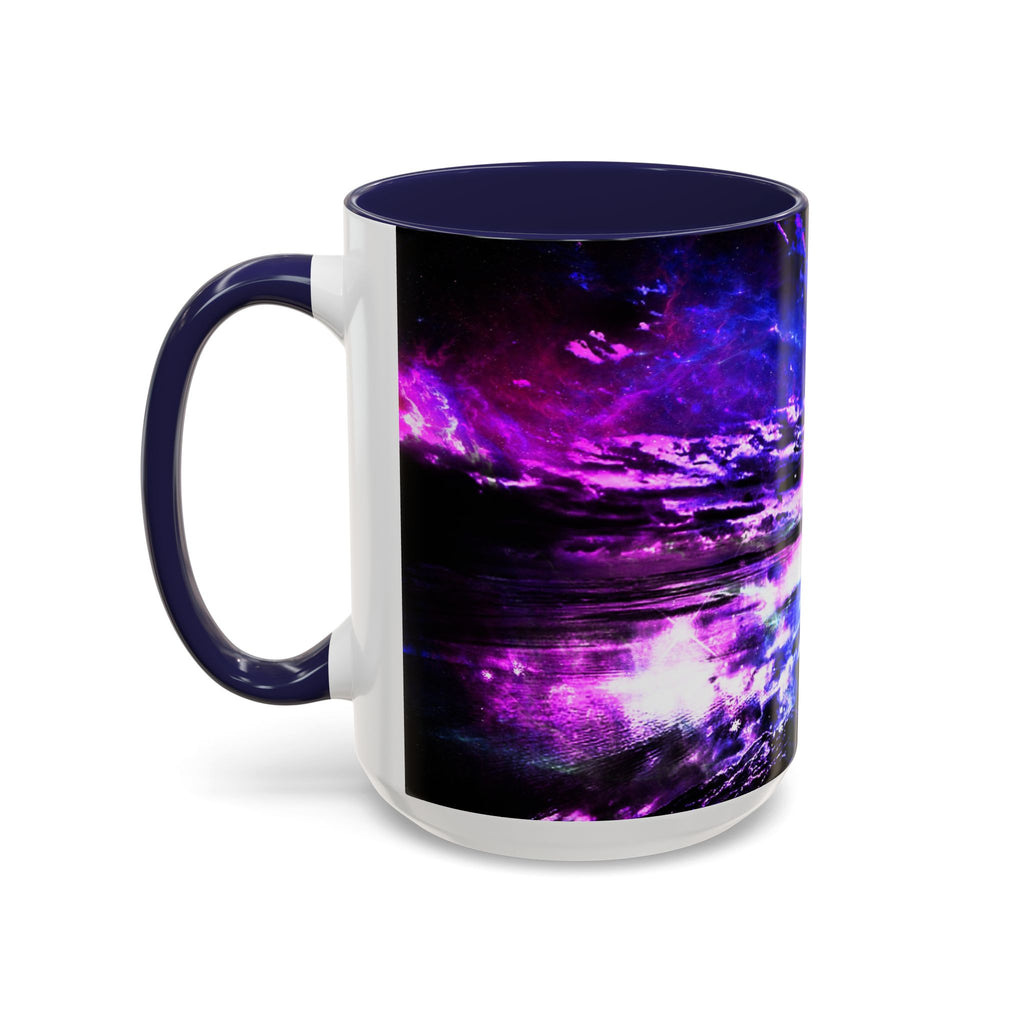 Amethyst Dancing Sea Dreams Accent Coffee Mug