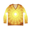 Katerina's Autistic Gold Desires 2024 Long Sleeve V-neck Shirt