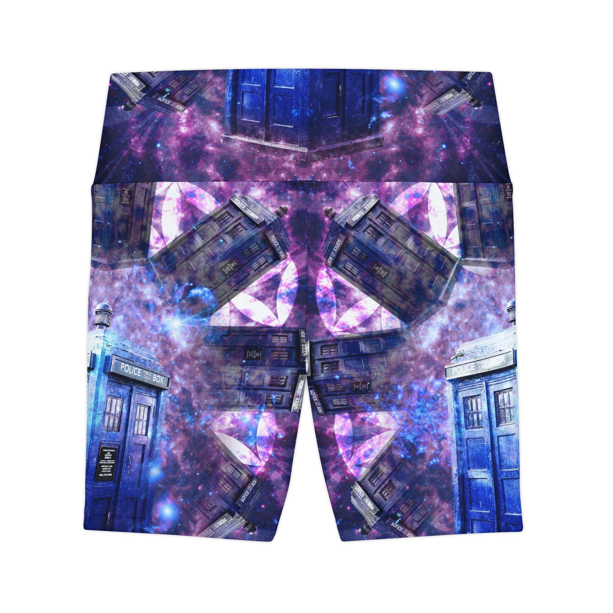 Katerina's Through Time and Space Doctor Meditations Women's Workout Shorts