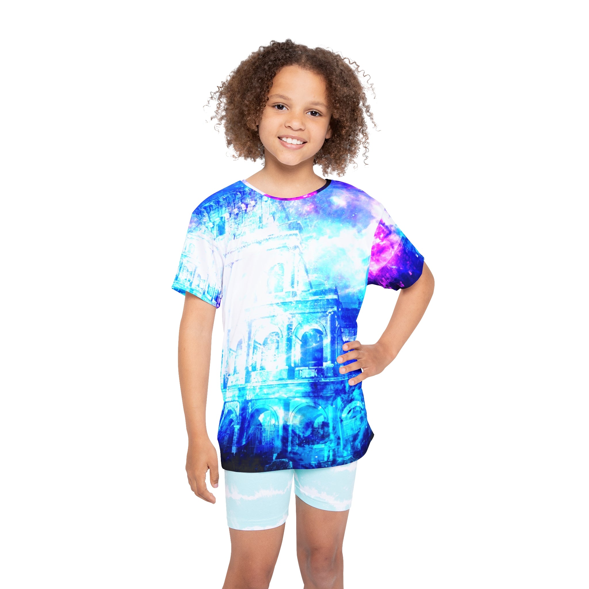 Creation's Heaven Dreams of Roman Patterns Past Kids Sports Jersey
