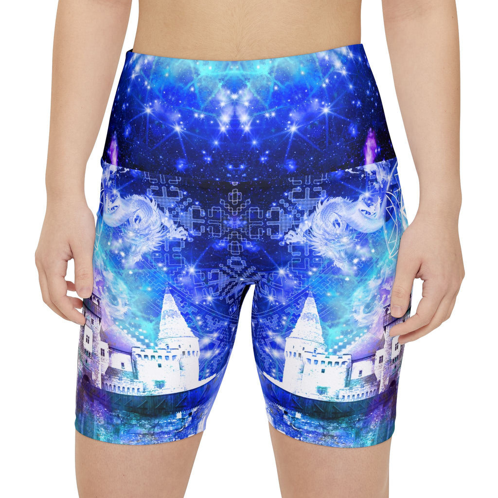 Amen Jin's Katerina's Eros & Psyche Dracularian Meditations W Workout Shorts