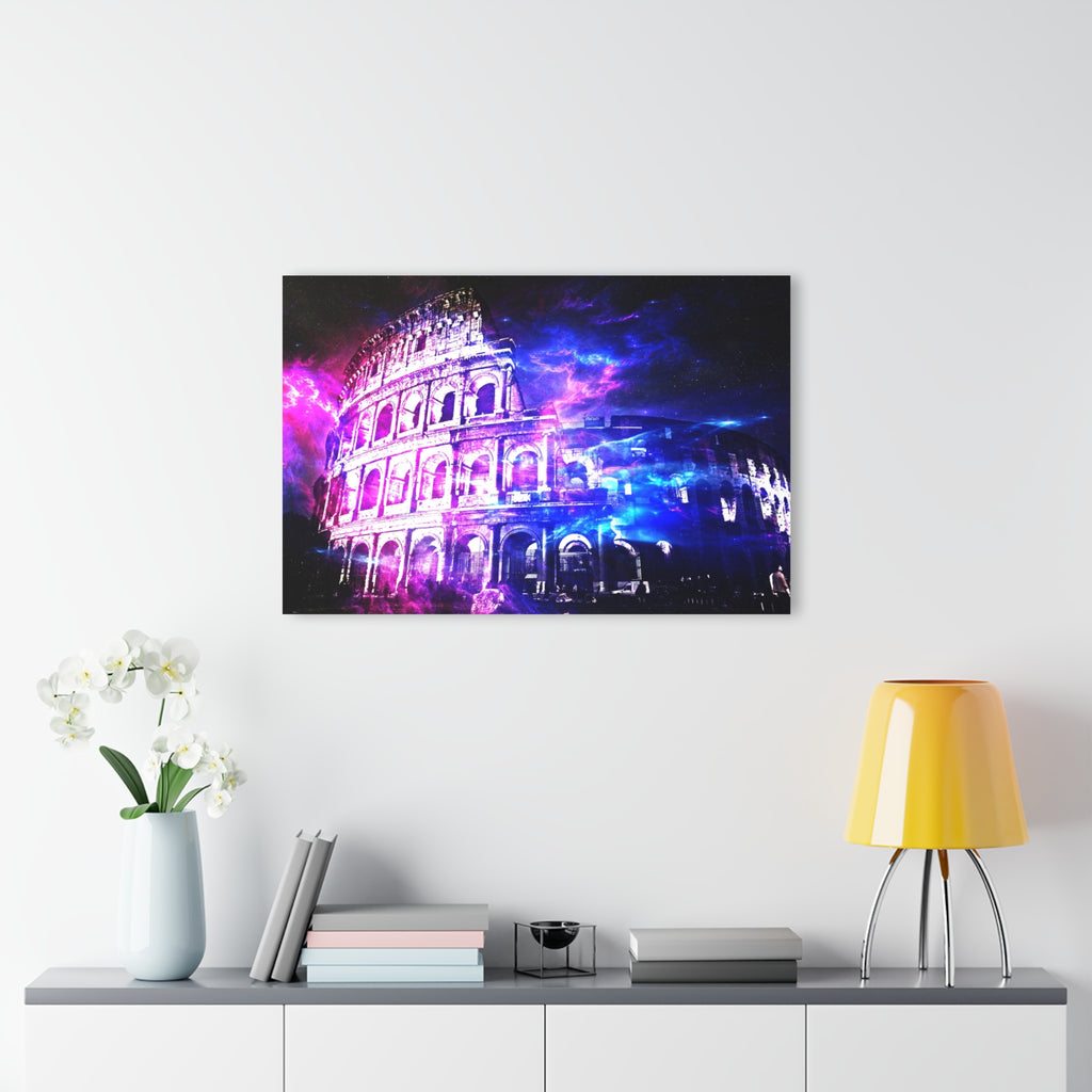 Amethyst Dreams of Roman Patterns Past Acrylic Prints (French Cleat Hanging)