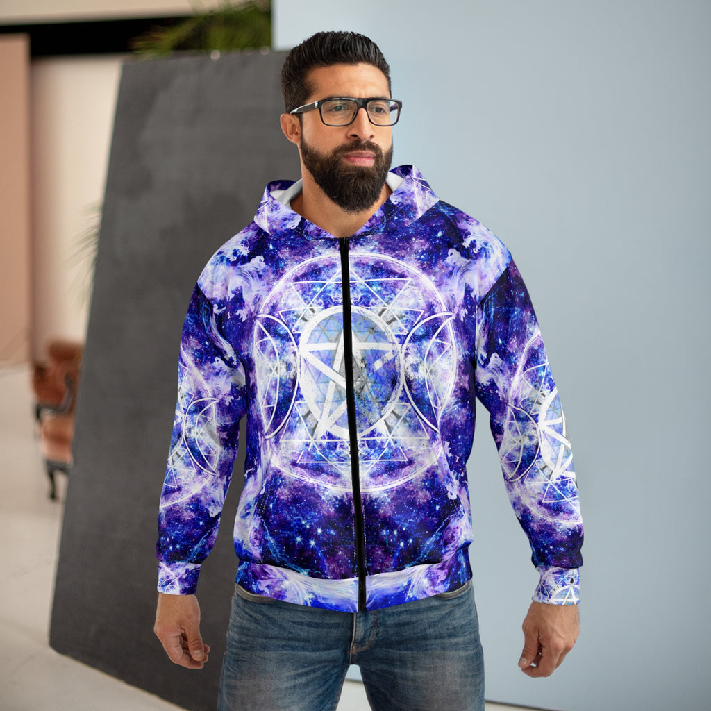 Amen Jin's Katerina's Dracularian Triple Goddess Unisex Zip Hoodie