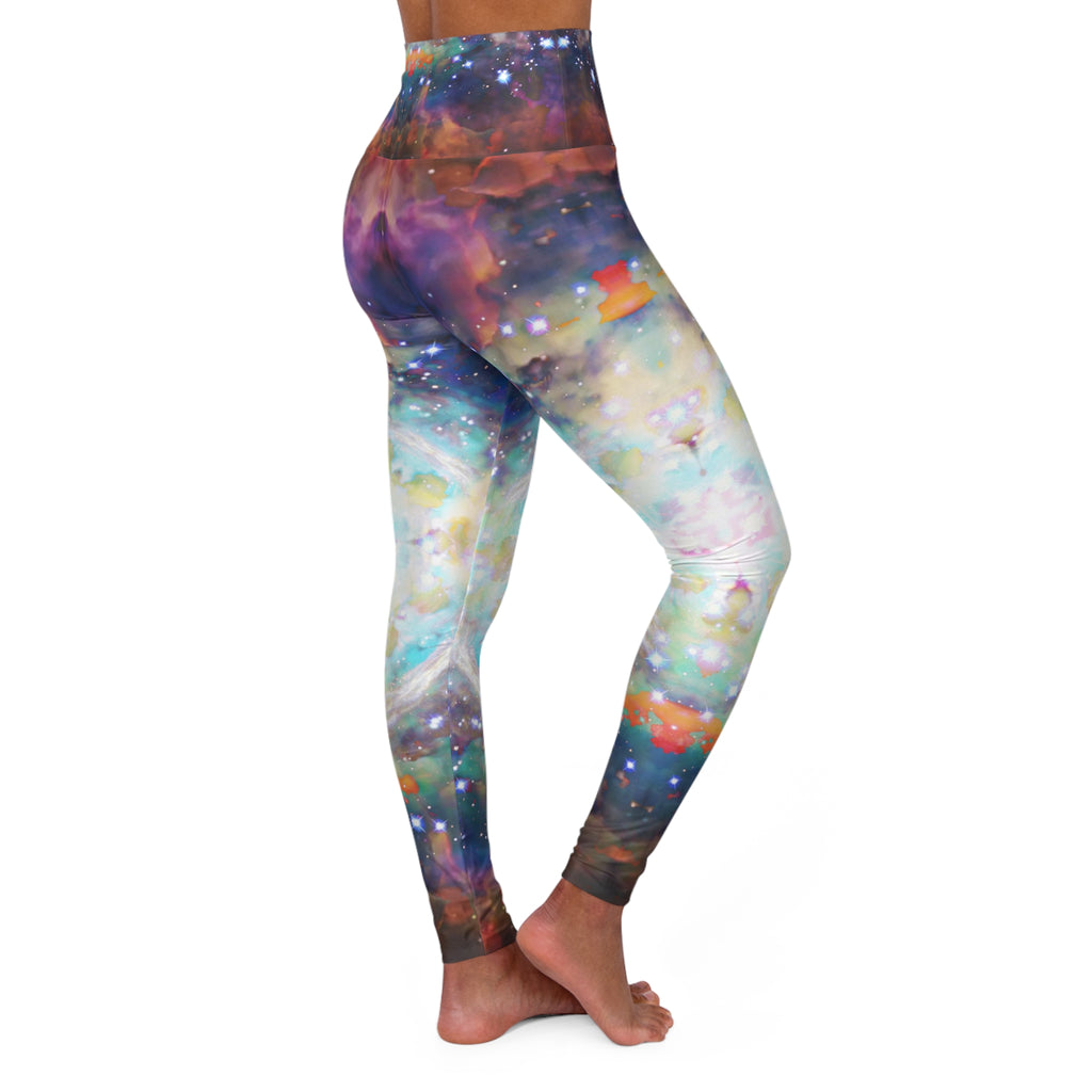 Amen Jin's Phoenix Desires High Waisted Yoga Leggings