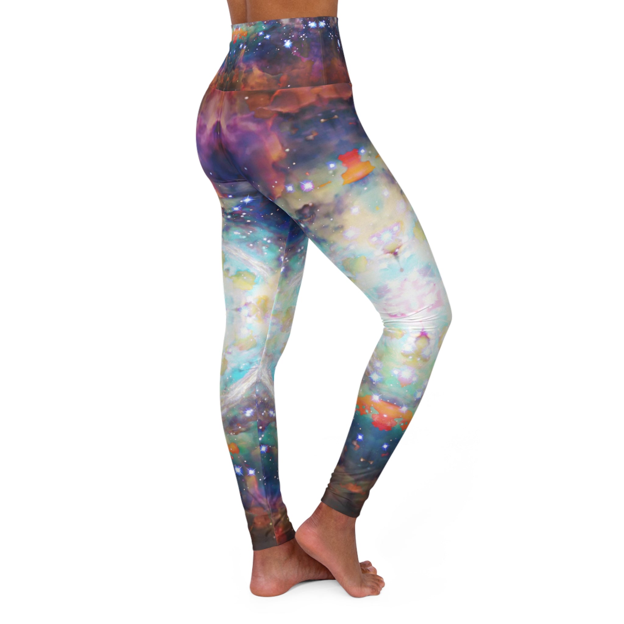 Amen Jin's Phoenix Desires High Waisted Yoga Leggings