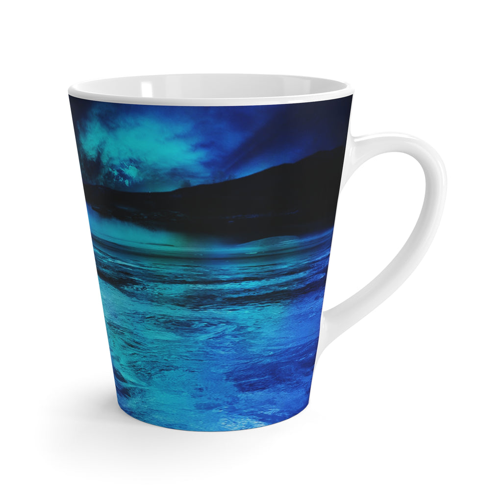 Dancing Lights Dreams Latte Mug