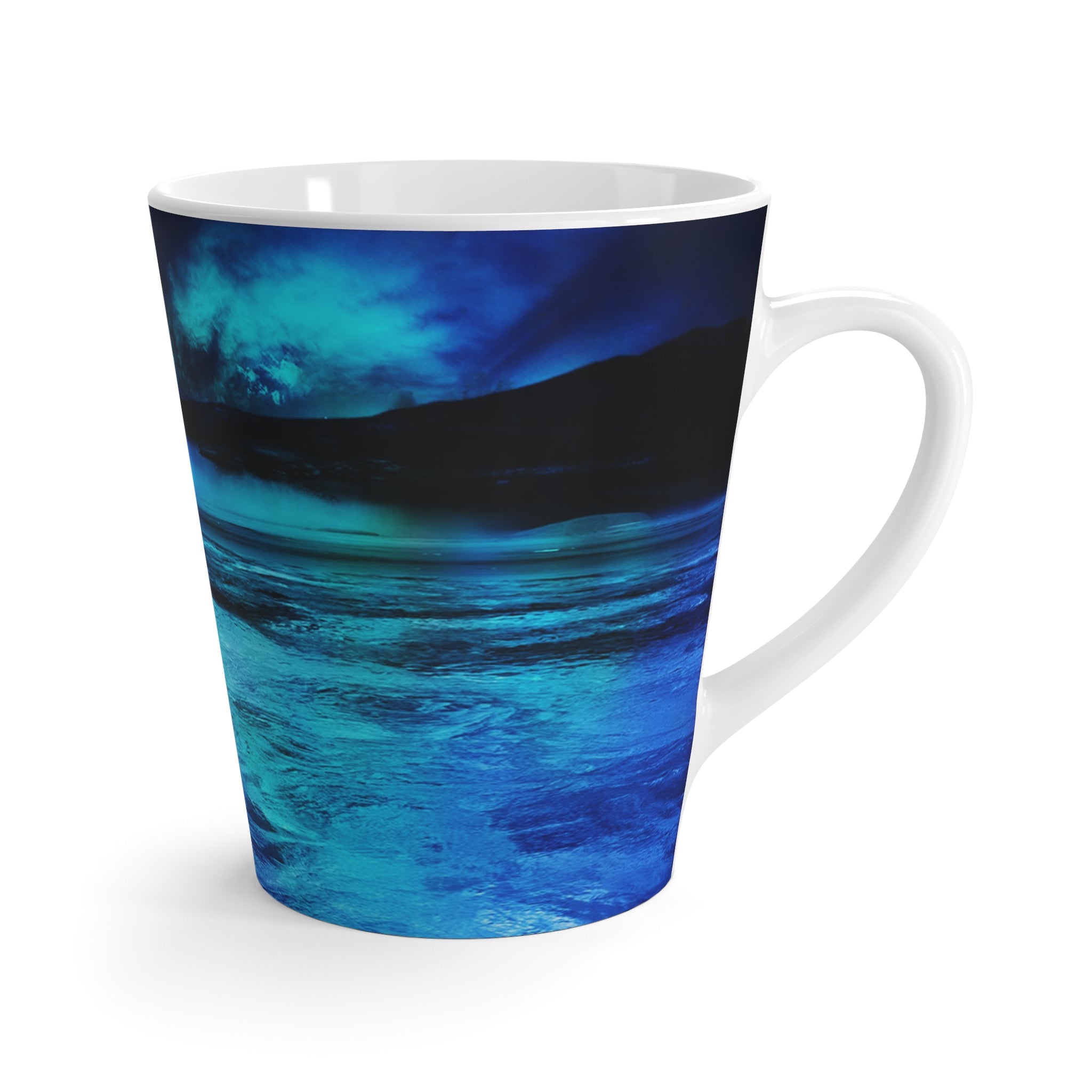 Dancing Lights Dreams Latte Mug