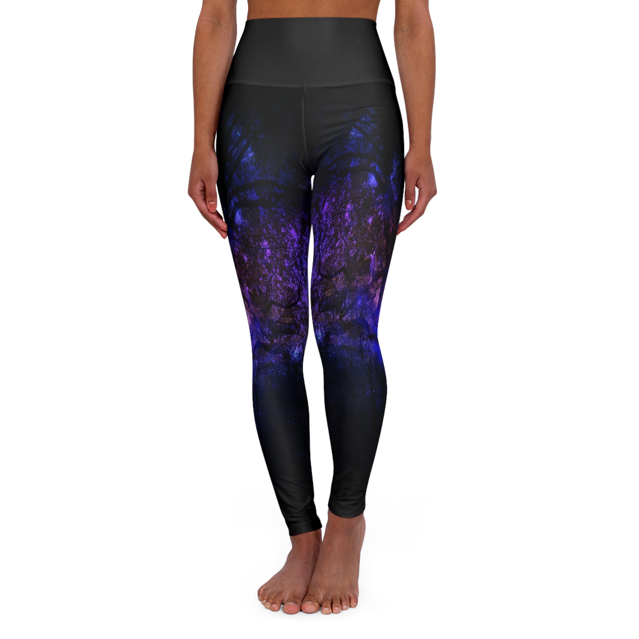 Mystic Tree Dreams High Waisted Yoga Leggings