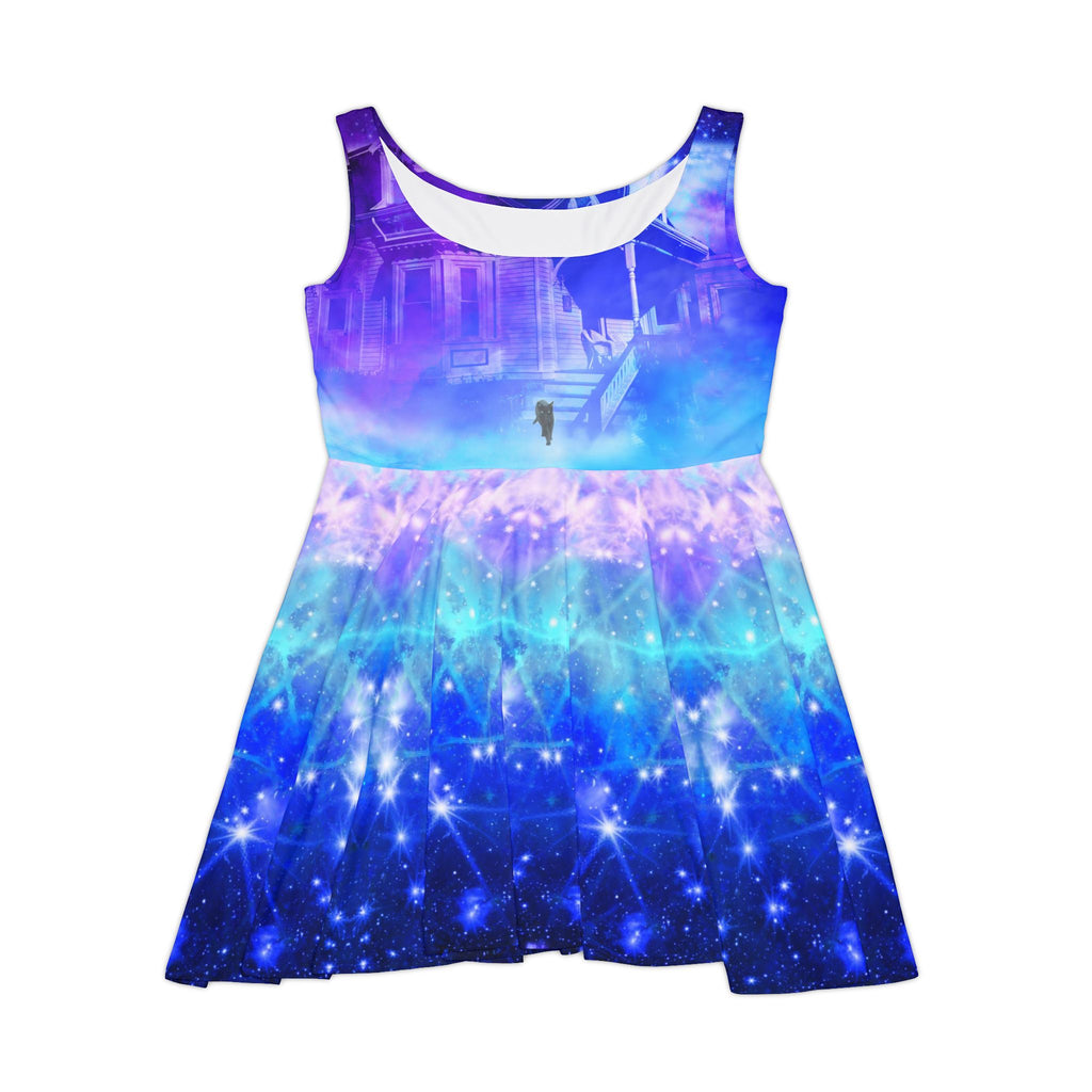 Amen Jin's Katerina's Eros & Psyche Hocus Pocus Dreams Womens Skater Dress