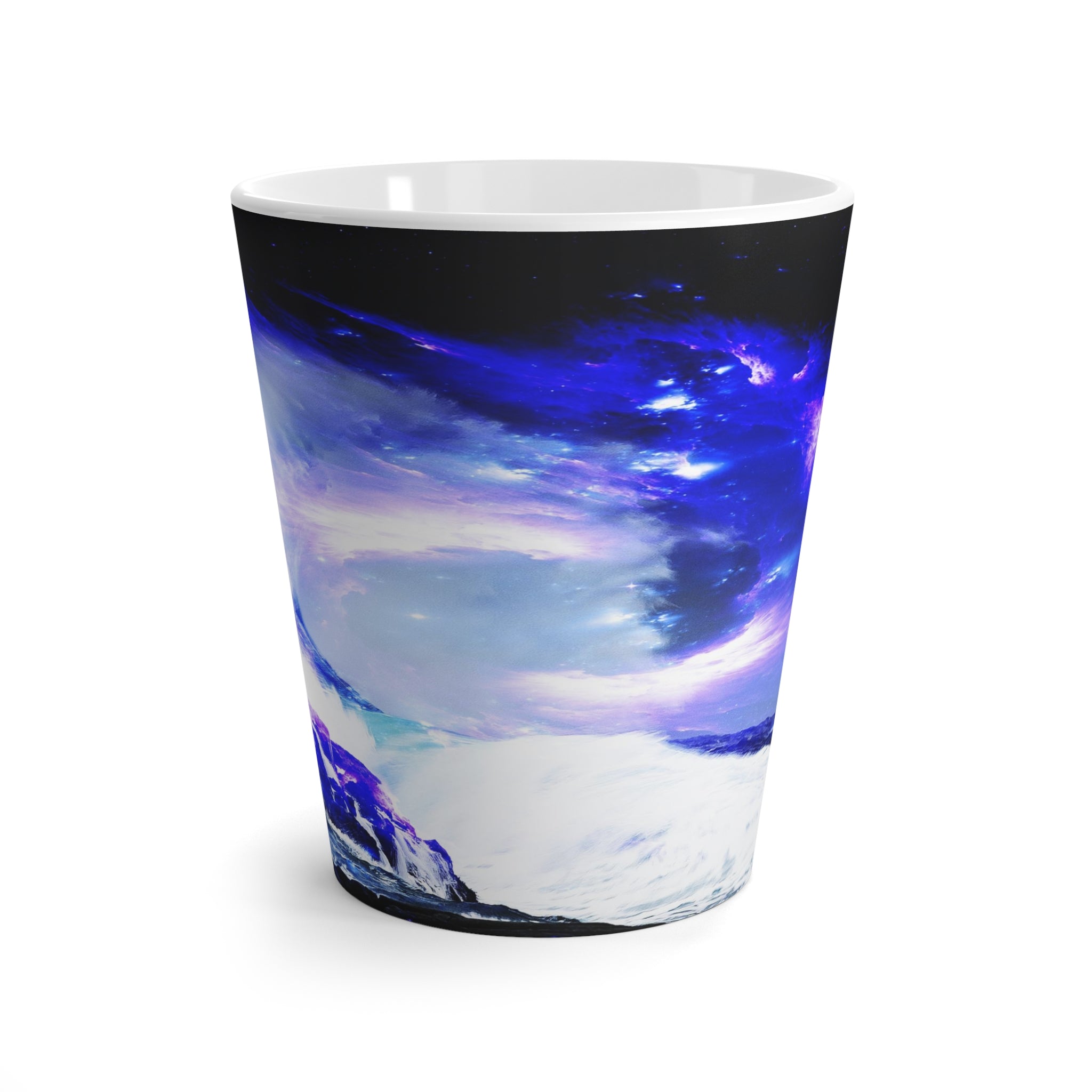 Amethyst Sapphire Serenity Bay Dreams Latte Mug