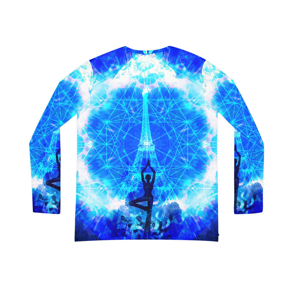 Amen Jin's Blue Sun Parisian Meditations Women's Long Sleeve V-neck