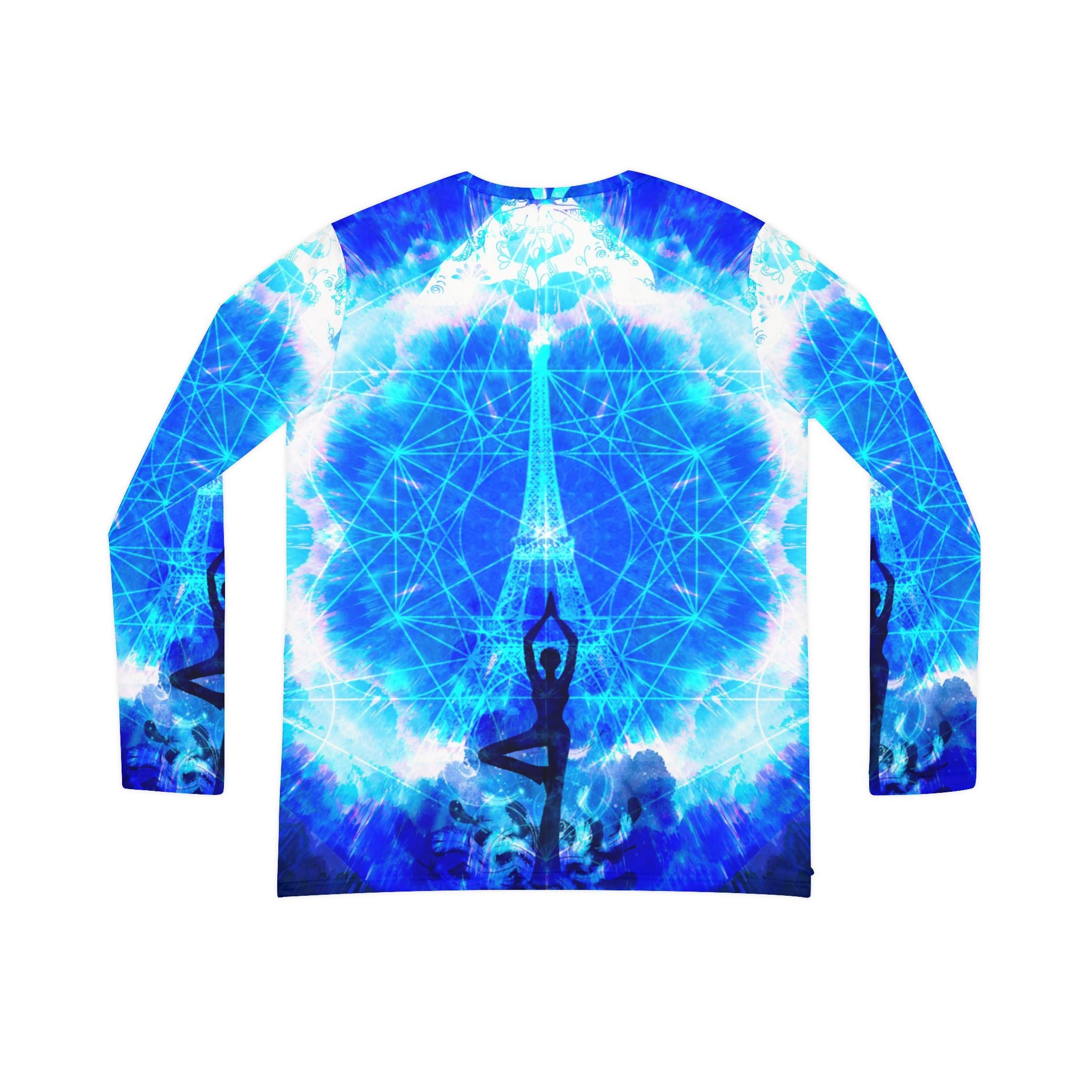Amen Jin's Blue Sun Parisian Meditations Women's Long Sleeve V-neck