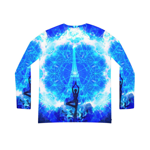Amen Jin's Blue Sun Parisian Meditations Women's Long Sleeve V-neck