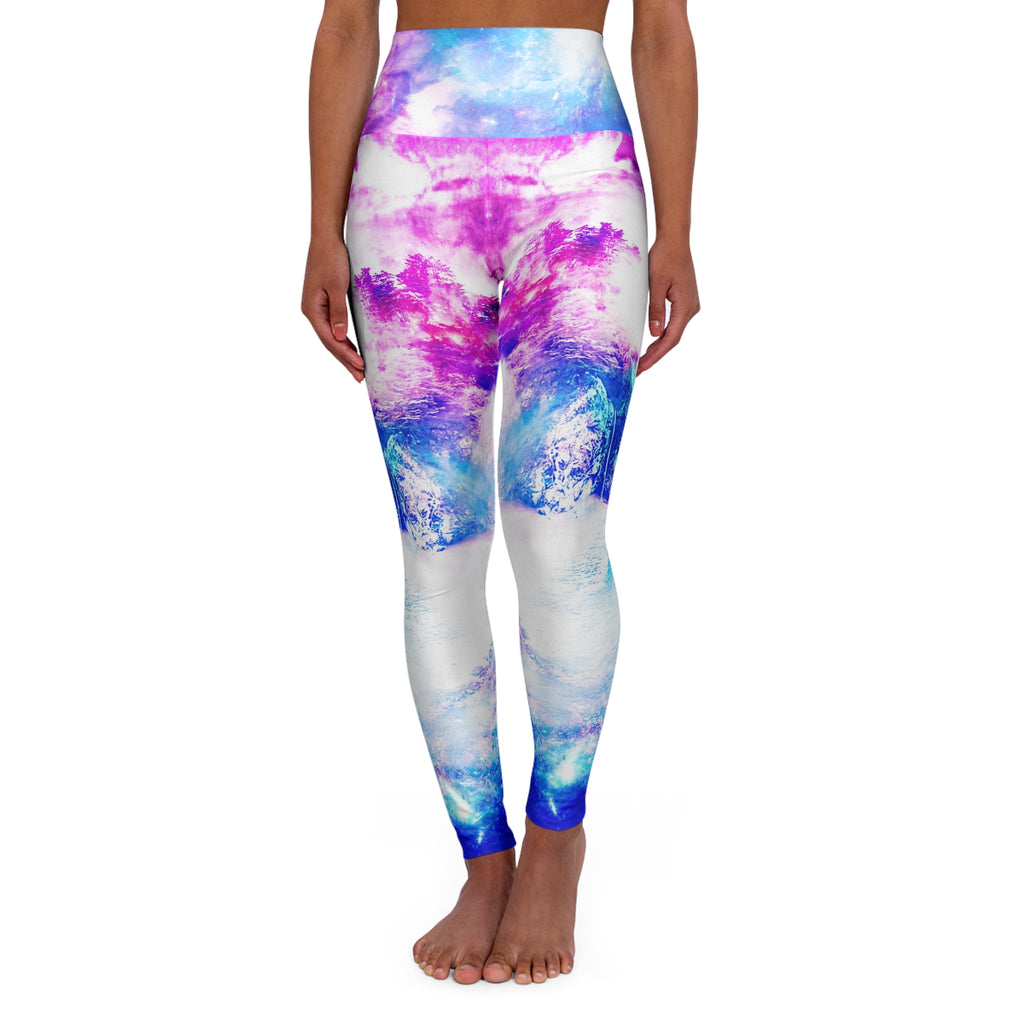 Creation's Heaven Hideaway Cove Dreams  High Waisted Yoga Leggings