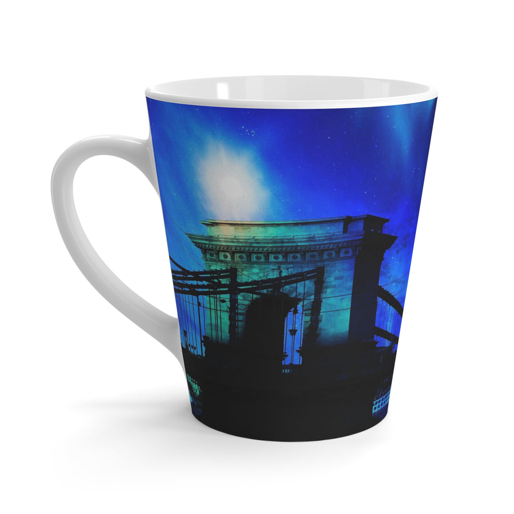 Cosmic Night in Budapest Dreams Latte Mug