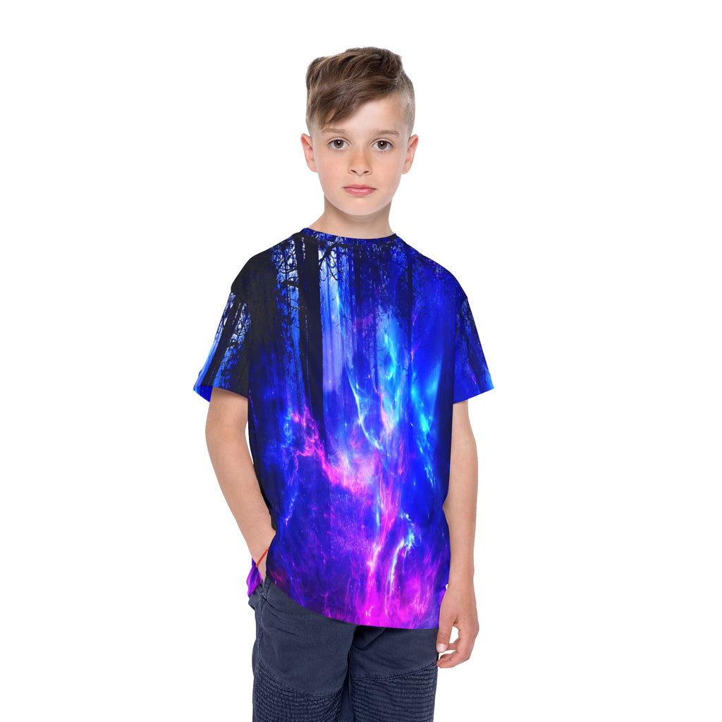 Amethyst Mystic Night Dreams Kids Sports Jersey