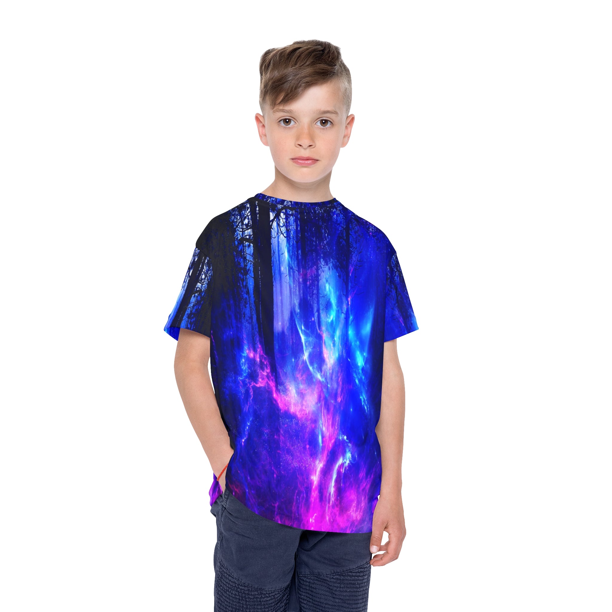 Amethyst Mystic Night Dreams Kids Sports Jersey