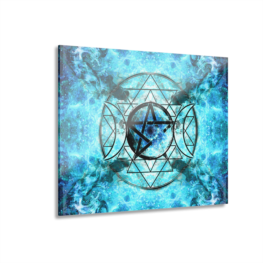 Amen Jin's All the White Horses Triple Goddess Meditations Acrylic (French Cleat)