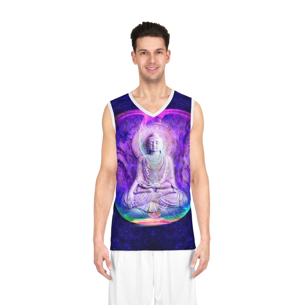 Katerina's Dragon's Eye Stillnes Meditations Basketball Jersey
