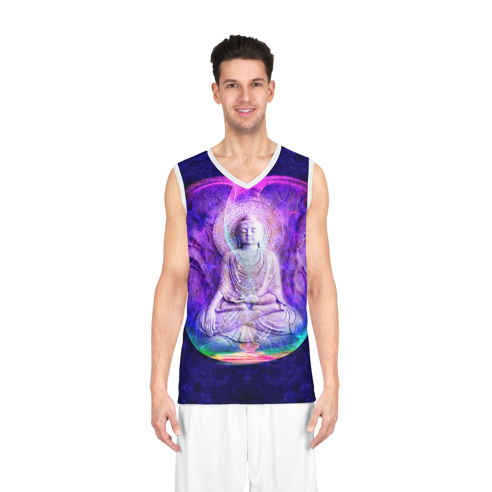 Katerina's Dragon's Eye Stillnes Meditations Basketball Jersey