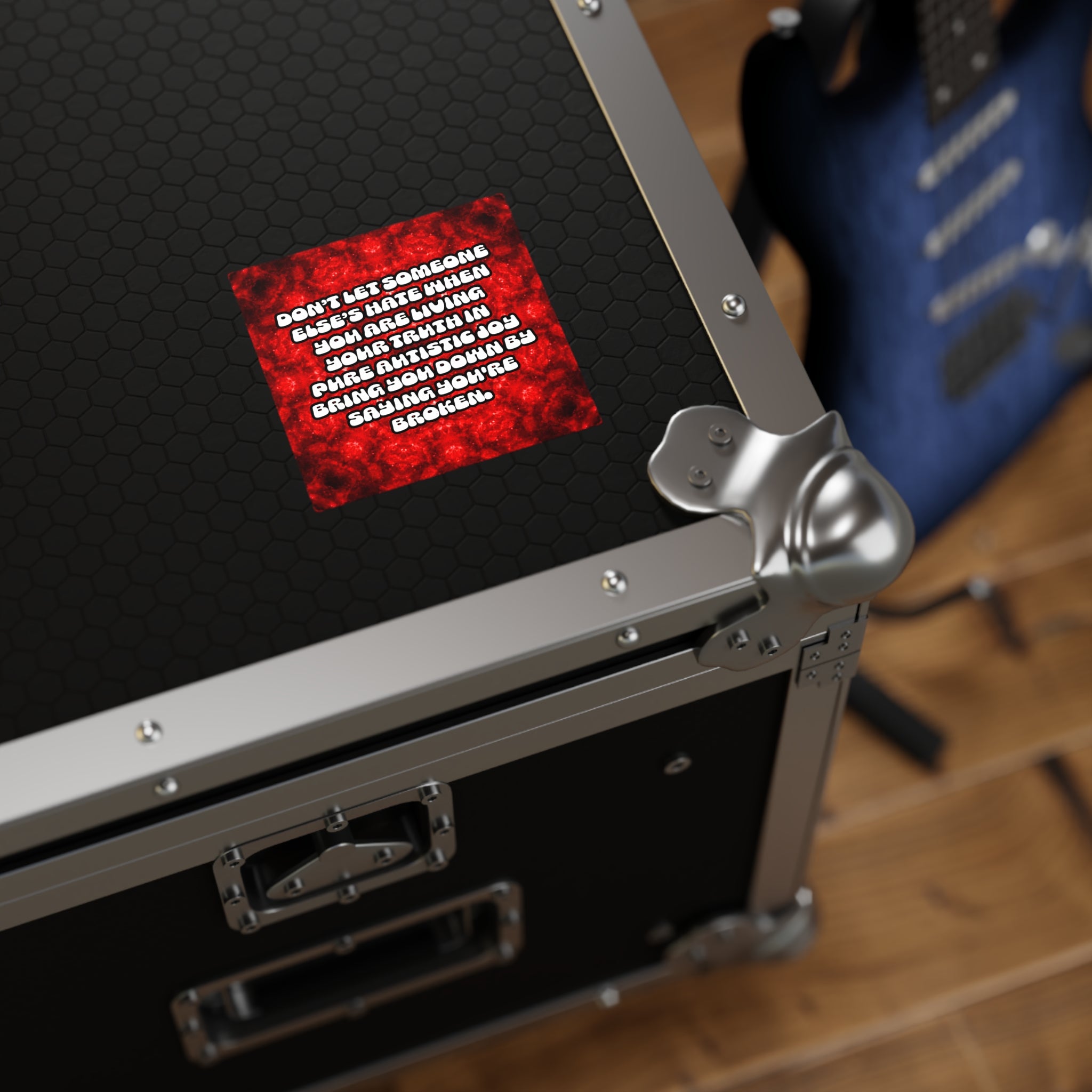 Katerina's Battle Symphony Desires 2022 "Don't Let" Square Stickers, Indoor\Outdoor