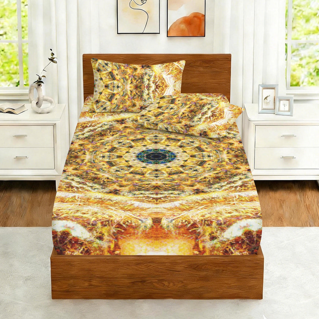 Katerina's Jupiter Desires Twin Bedding Set (Fitted Sheet + Pillowcases) | Ships from USA