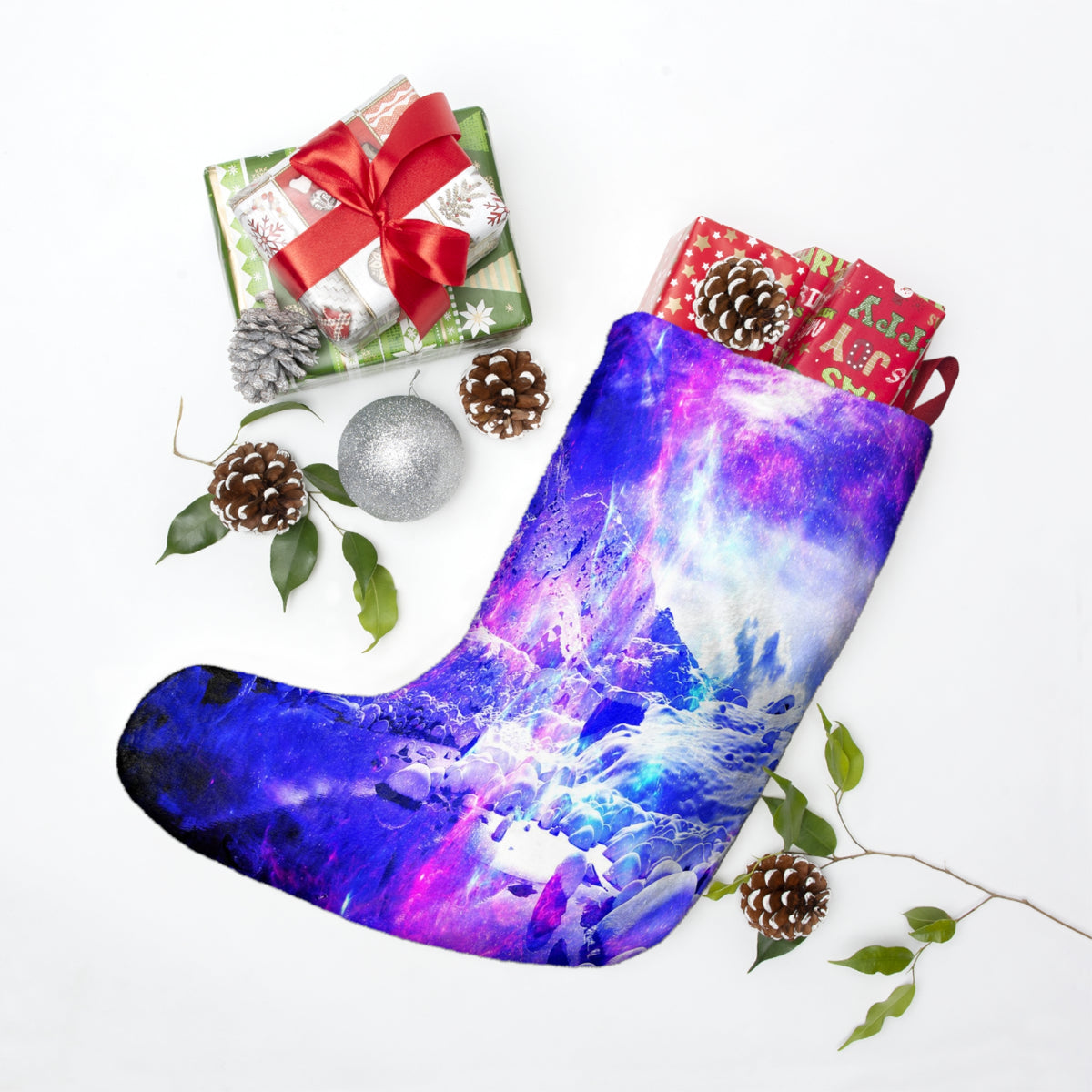 Amethyst Yule Night Dreams Christmas Stockings
