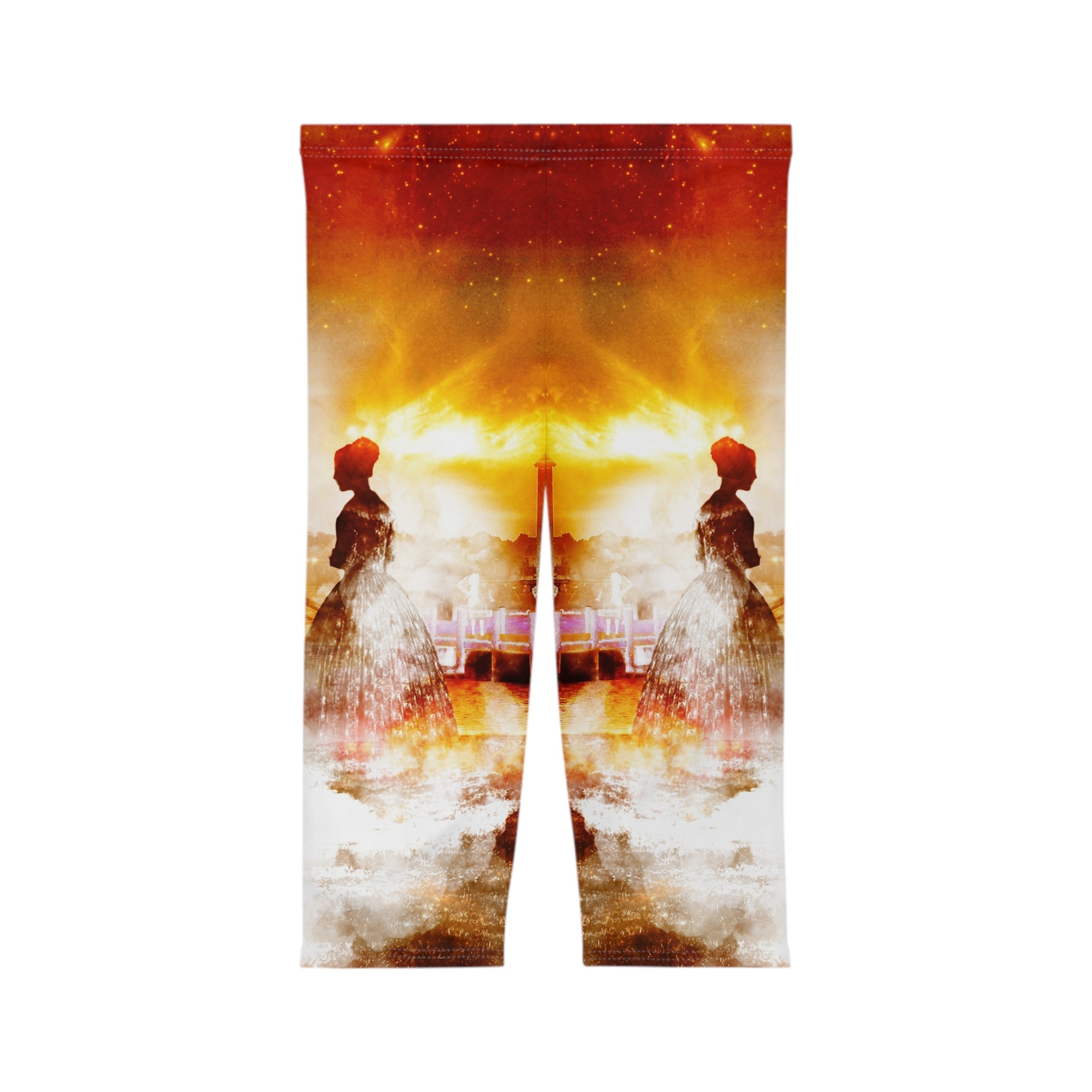 Samhain Eve Salem Harbor Dreams Women’s Capri Leggings