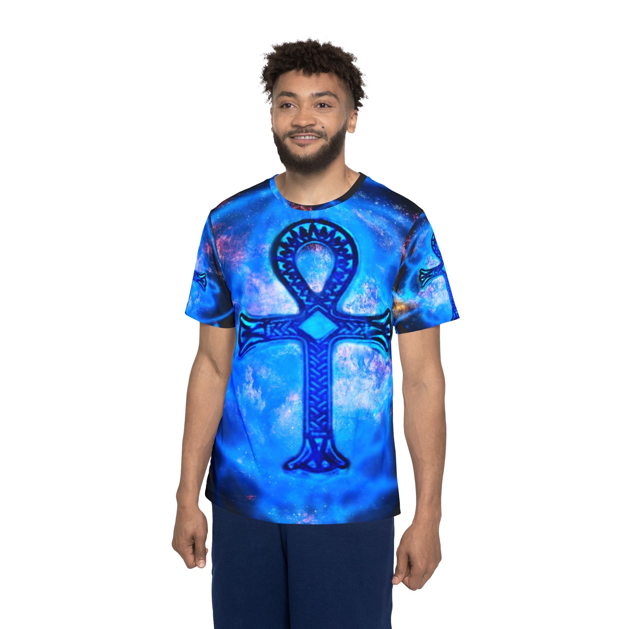 Breathe Again Ankh Dreams Men's Sports Jersey