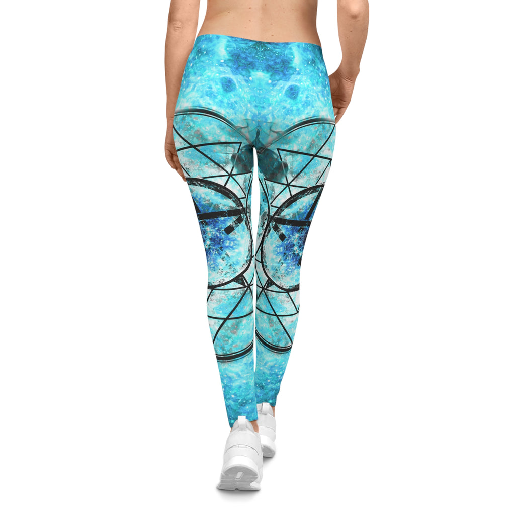 Amen Jin's All the White Horses Triple Goddess Meditations W Casual Leggings