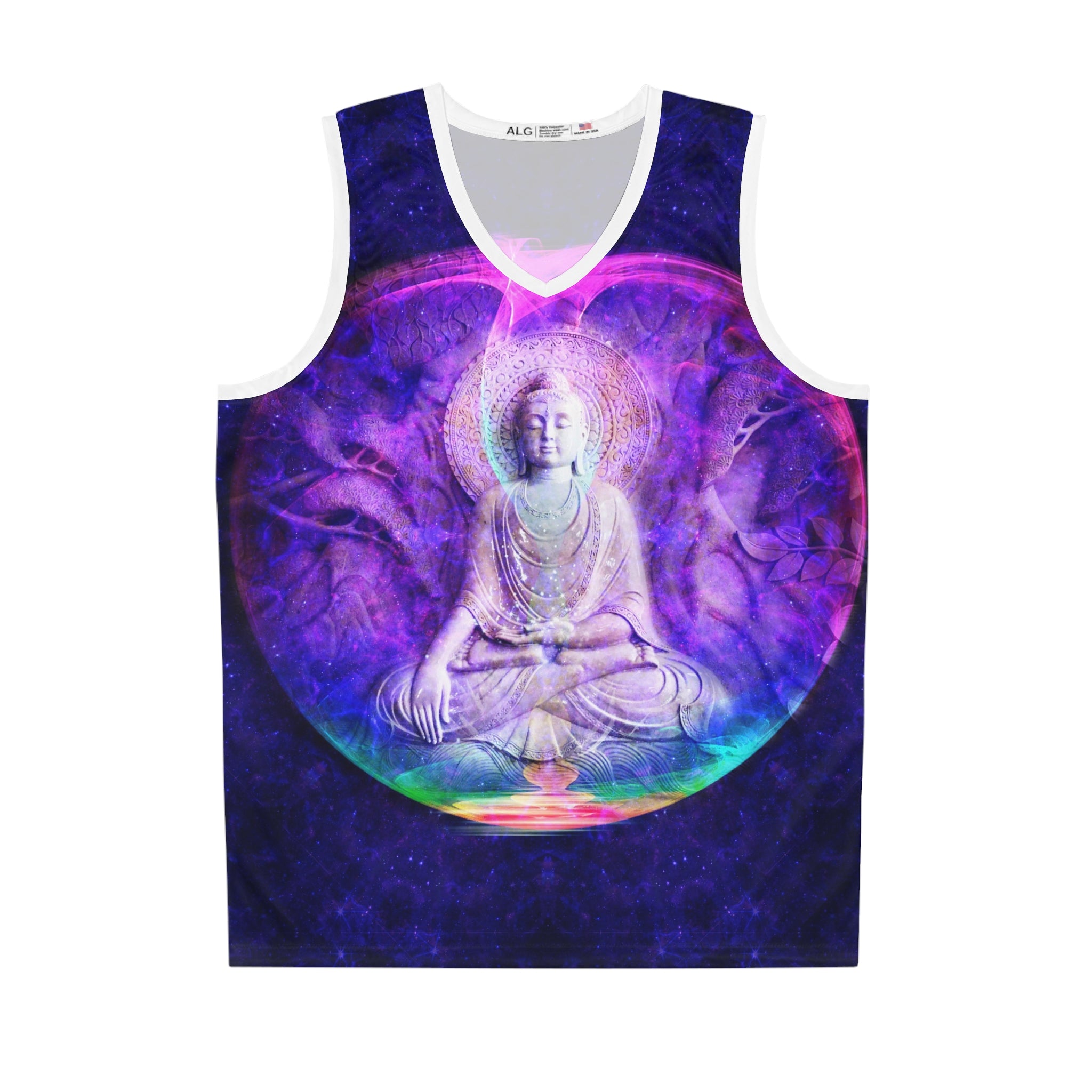 Katerina's Dragon's Eye Stillnes Meditations Basketball Jersey
