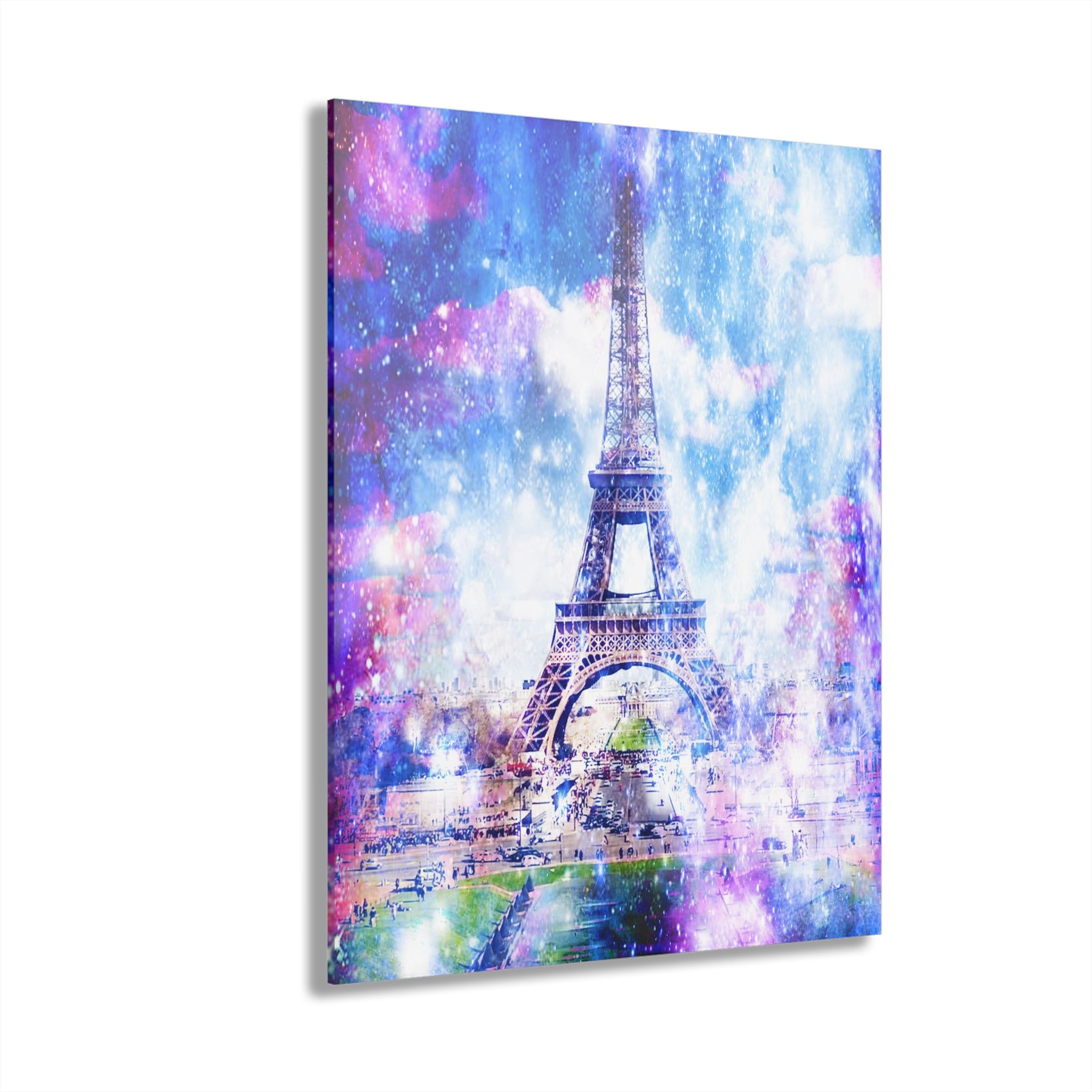 Rainbow Universe Parisian Dreams Acrylic Prints (French)