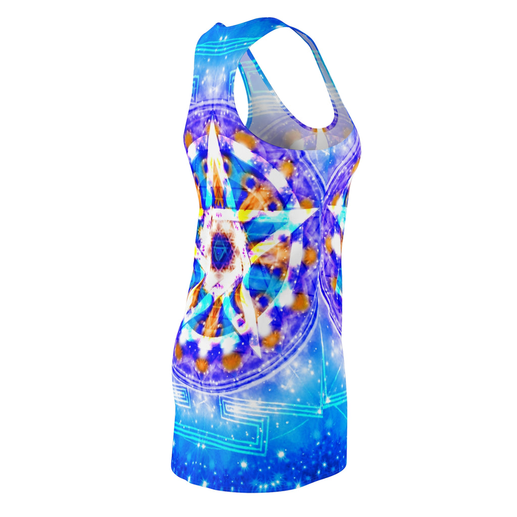 Katerina's Howl's Tomorrow Girl Beltane Meditations Women's Racerback Dress