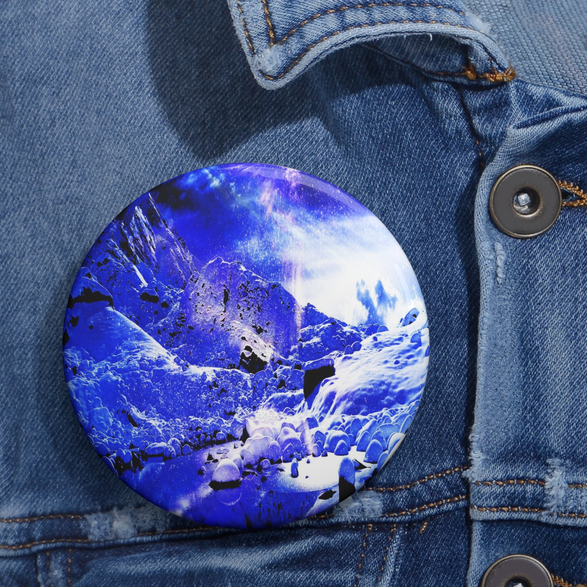 Yule Night Dreams Pin Buttons